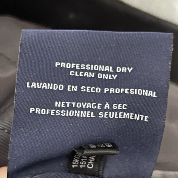 Tommy Hilfiger Men Wool Bland Quilted Lining Car Coat Jacket 2XL Black Overcoat - Picture 13 of 13